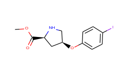 methyl (2s,4s)-4-(4-iodophenoxy)-2-pyrrolidinecarboxylate
