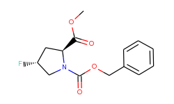 (2s,4r)-1-benzyl-2-methyl-4-fluoropyrrolidine-1,2-dicarboxylate