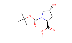 (2s,4r)-1-tert-butyl 2-methyl 4-hydroxypyrrolidine-1,2-dicarboxylate