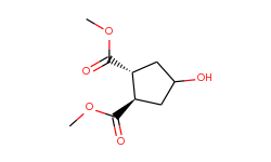 1,2-Cyclopentanedicarboxylic acid, 4-hydroxy-, dimethyl ester, (1R,2R)-