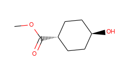 Cyclohexanecarboxylic acid, 4-hydroxy-, methyl ester, trans-