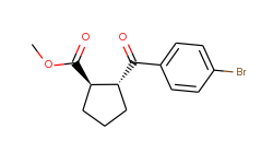 (1R,2R)-Methyl 2-(4-bromobenzoyl)cyclopentanecarboxylate