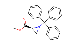 2-Aziridinecarboxylic acid, 1-(triphenylmethyl)-, methyl ester, (2S)-