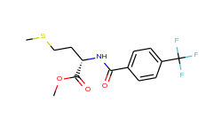 n-[4-(trifluoromethyl)benzoyl]-l-methionine methyl ester