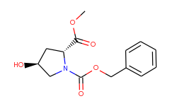 (2R,4S)-1-Benzyl 2-methyl 4-hydroxypyrrolidine-1,2-dicarboxylate