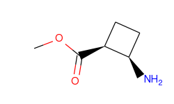 (1S,2R)-2-Aminocyclobutanecarboxylic acid methyl ester