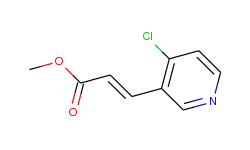 (e)-methyl 3-(4-chloropyridin-3-yl)acrylate