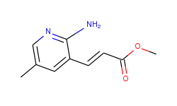 (e)-methyl 3-(2-amino-5-methylpyridin-3-yl)-acrylate