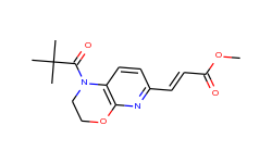 (e)-methyl 3-(1-pivaloyl-2,3-dihydro-1h-pyrido[2,3-b][1,4]oxazin-6-yl)acrylate