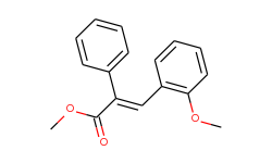 methyl 3-(2-methoxyphenyl)-2-phenylacrylate