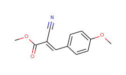 methyl 2-cyano-3-(4-methoxyphenyl)acrylate