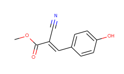 2-Propenoic acid, 2-cyano-3-(4-hydroxyphenyl)-, methyl ester