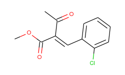 2-acetyl-3-(2-chlorophenyl)acrylic acid methyl ester