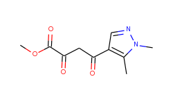 methyl 4-(1,5-dimethyl-1h-pyrazol-4-yl)-2,4-dioxobutanoate
