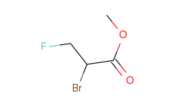 2-bromo-3-fluoropropionic acid methyl ester
