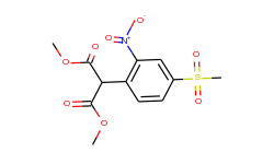 dimethyl 2-(4-(methylsulfonyl)-2-nitrophenyl)malonate