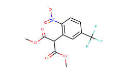 dimethyl 2-[2-nitro-5-(trifluoromethyl)phenyl]-malonate