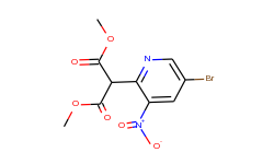 dimethyl 2-(5-bromo-3-nitropyridin-2-yl)malonate