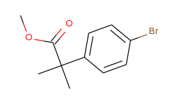 methyl 2-(4-bromophenyl)-2,2-dimethylacetate