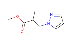 methyl 2-methyl-3-(1h-pyrazol-1-yl)propanoate