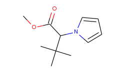 methyl 3,3-dimethyl-2-(1h-pyrrol-1-yl)butanoate