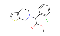 methyl 2-(2-chlorophenyl)-2-(4,5-dihydrothieno[2,3-c]pyridin-6(7h)-yl)acetate