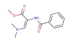 methyl 2-(benzoylamino)-3-(dimethylamino)acrylate
