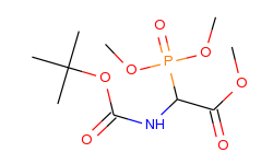 boc-α-phosphonoglycine trimethyl ester