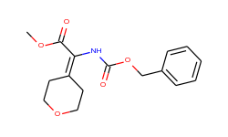 acetic acid, [[(phenylmethoxy)carbonyl]amino](tetrahydro-4h-pyran-4-ylidene)-, methyl ester
