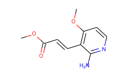 methyl 3-(2-amino-4-methoxypyridin-3-yl)acrylate