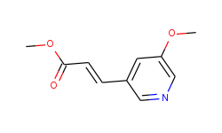 methyl 3-(5-methoxypyridin-3-yl)acrylate
