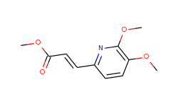 methyl 3-(5,6-dimethoxypyridin-2-yl)acrylate
