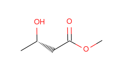 Butanoic acid, 3-hydroxy-, methyl ester, (3S)-