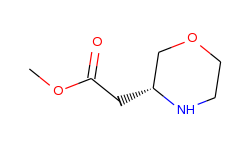 (r)-methyl 2-(morpholin-3-yl)acetate