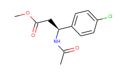 methyl (s)-3-acetamido-3-(4-chlorophenyl)propanoate