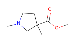 3-Pyrrolidinecarboxylic acid, 1,3-dimethyl-, methyl ester