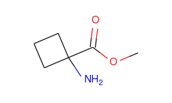 Cyclobutanecarboxylic acid, 1-amino-, methyl ester