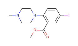 methyl 5-iodo-2-(4-methylpiperazin-1-yl)benzoate