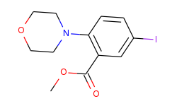 methyl 5-iodo-2-morpholinobenzoate