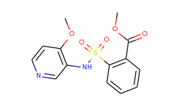 benzoic acid,2-[[(4-methoxy-3-pyridinyl)amino]sulfonyl]-,methyl ester