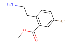 methyl 2-(2-aminoethyl)-5-bromobenzoate