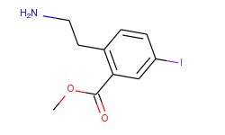 methyl 2-(2-aminoethyl)-5-iodobenzoate