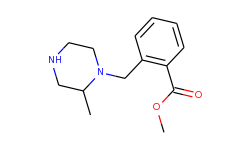 methyl 2-((2-methylpiperazin-1-yl)methyl)benzoate