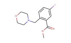 methyl 5-iodo-2-(morpholinomethyl)benzoate