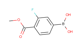 3-fluoro-4-methoxycarbonylphenylboronic acid