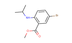 methyl 5-bromo-2-(isopropylamino)benzoate