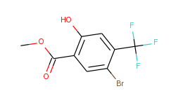 methyl 5-bromo-2-hydroxy-4-(trifluoromethyl)benzoate