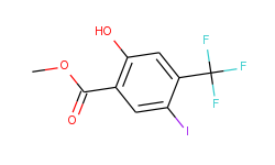 methyl 2-hydroxy-5-iodo-4-(trifluoromethyl)benzoate
