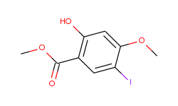 methyl 2-hydroxy-5-iodo-4-methoxybenzoate
