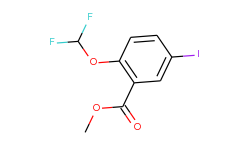 methyl 2-(difluoromethoxy)-5-iodobenzoate